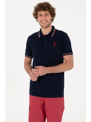 U.S. Polo Assn. Erkek Lacivert Basic Tişört 50306011-VR033