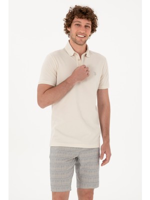 U.s. Polo Assn. Erkek Taş Tişört Basic 50306015-VR049