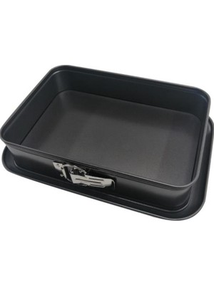 Guardini Kek Kalıbı Gardenia K.K. Dikdörtgen 28Cm Yüksek Isı Dayanımlı Yapışmaz Kaplama