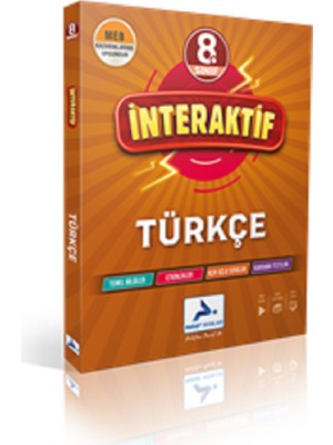 Paraf Yayınları Paraf İnteraktif 8. Sınıf İnteraktif Türkçe Soru Kütüphanesi