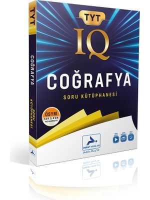 Paraf Yayınları Paraf Tyt IQ Coğrafya Soru Kütüphanesi