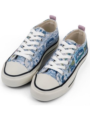 Kadın Vegan Beyaz Sneakers - Already Lost Tasarım