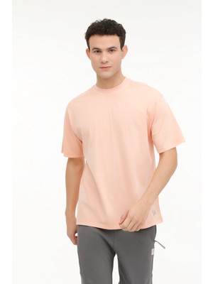 Lumberjack M-BSC C NECK 11BS38 4FX Somon Erkek Kısa Kol T-Shirt