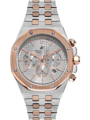 Beverly Hills Polo Club BP3051X.530 Erkek Kol Saati – Çelik Kasa ve Kordon, Multifonksiyon Quartz Mekanizma