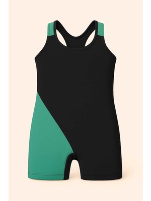 Kız Çocuk Deniz Yüzücü Mayoları 5-16 Yaş 11931