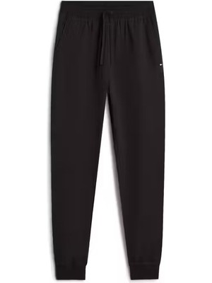 Erkek Pamuklu Jogger Eşofman Altı - Siyah