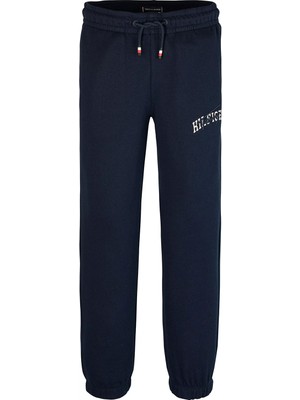 Erkek Çocuk Grafik Baskılı Jogger Eşofman Altı - Lacivert