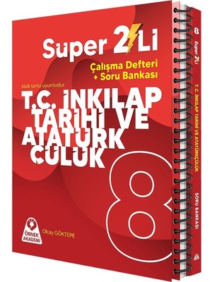 Örnekakademi 2026 8. Sınıf Süper Ikili T.c. Inkılap Tarihi ve Atatürkçülük Seti