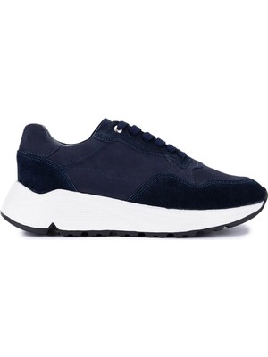 Tamer Tanca Erkek Hakiki Deri Sneakers & Spor Ayakkabı 1149 Jogger Erk Ayk Y25 Lacı Suet/lacı Nbk