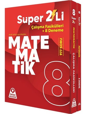 Örnek Akademi 2026 8. Sınıf Süper Ikili Matematik Seti