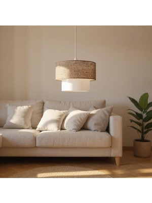 Pasta Kumaşlı Avize