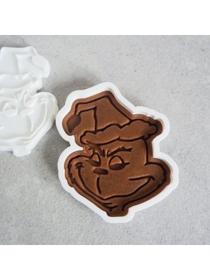 Just3dprintings Grinch Temalı Kurabiye Kalıbı