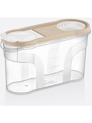 Online Home Market Deyhome 1400ML Erzak Saklama Kabı (5pp Gıda Için En Güvenilir Plastik)