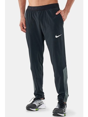 Nike Pro Dri-Fit Flex Vent Max Erkek Günlük Stil Eşofman Altı Siyah-Füme