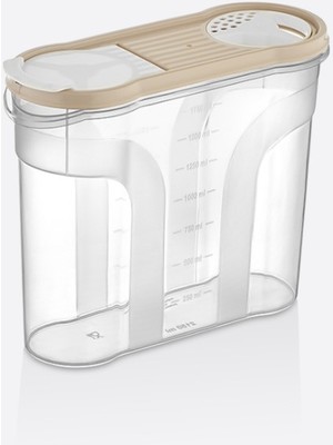 Online Home Market Deyhome 2150ML Erzak Saklama Kabı (5pp Gıda Için En Güvenilir Plastik)