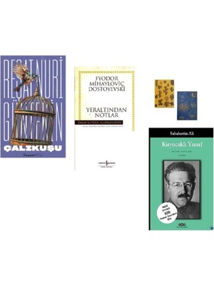 Çalıkuşu -Yeraltından Notlar - Kuyucaklı Yusuf  ( 2 Defter Hediye)