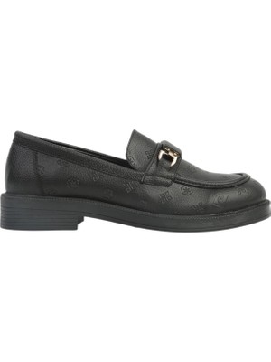 Kadın Siyah Loafer  PC-54117 -