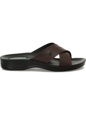 Polaris 607014.Z5PR Bordo Kadın Terlik