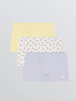 Lcw Kids  Baskılı Kız Çocuk Boxer 3'lü  (W5)