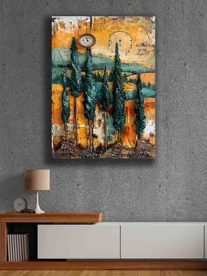 Çerçevesiz Kendinden Yapışkanlı Tablo Görünümlü Duvar Posteri Çerçevesiz Çıtasız