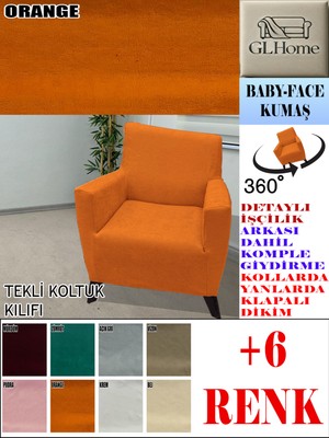 Baby Face Kumaş Tekli Komple Giydirme Tekli & Berjer , Bohem, Porto, Vb Model Koltuk Kılıfı