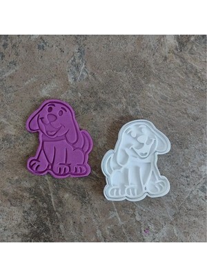 Just3dprintings Sevimli Köpek Şekilli Kurabiye Kalıbı