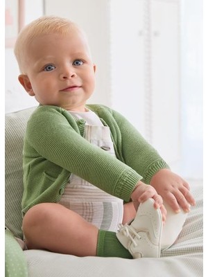 Mayoral Erkek Bebek Yeşil Örme Hırka 01380