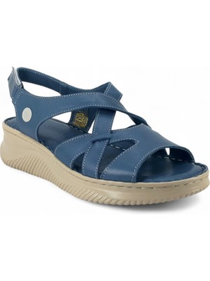 Mammamia D25YS-2370 Deri Comfort Kadın Sandalet