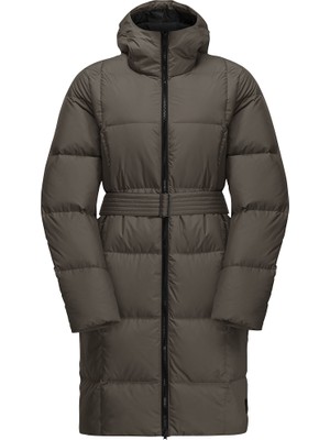 Jack Wolfskin Frozen Lake Kadın Kahverengi Outdoor Ceketi