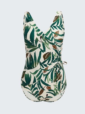 Lc Waikiki Yeni Sezon V Yaka Cicekli Kadin Mayo - S5JA53Z8