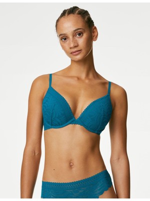 Marks & Spencer Flexifit™ Dantel Detaylı Destekli Push Up Sütyen
