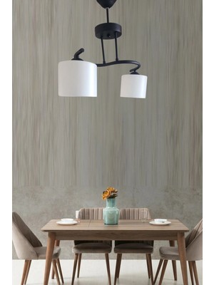 Melek Beyaz Camlı Avize