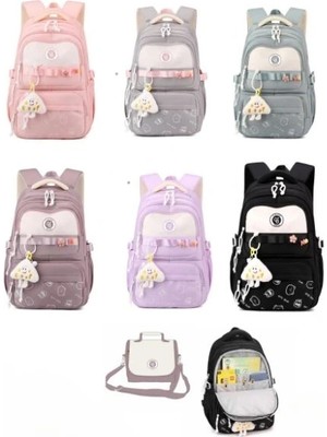 Color Bags 3 Lü Okul Çantası
