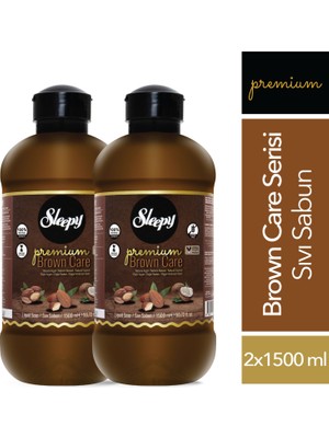 Sleepy Premium Brown Care Serisi Sıvı Sabun 2x1500 ml
