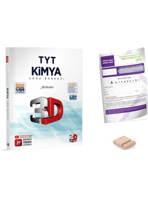 3D Tyt Kimya Soru Bankası - Yks 2026 + Telefon Tutucu + Tyt Deneme