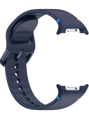 Samsung Galaxy Watch 8 40 / 44 mm Silikon Kordon Tam Uyumlu Pim Tasarımı Premium Spor Kayış