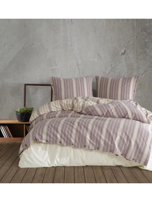 Butik Native Serisi Çift Kişilik Nev Takımı Pardus V1 Gülkurusu