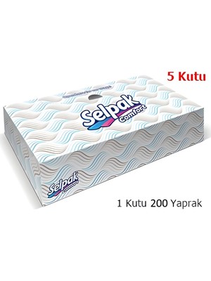 Selpak Tut Çek Peçete 200 Yaprak (3 Adet)