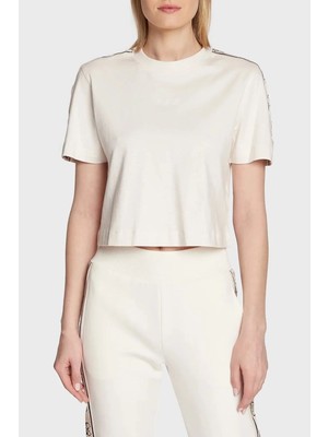 Guess V3RI08I3Z14 Brıtney Crop Tee Kadın Tshırt