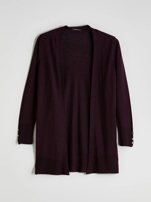 Lcwaıkıkı Classic  Şal Yaka Kadın Triko Hırka  (W5)