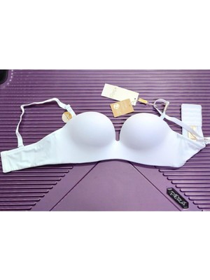 Belvü Kadın Çift Çift Dolgulu Destekli Straplez Sütyen 1141EK