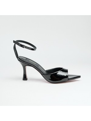 Bilekten Bantlı Kadın Topuklu Abiye Ayakkabı