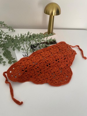 Turuncu Örgü Bandana