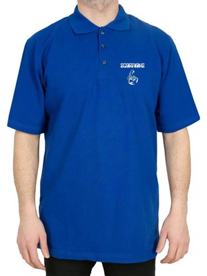 Scorpions Classic Polo Yaka Mavi Tişört