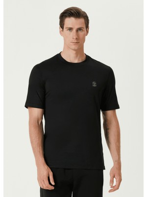 Erkek Logo Baskılı T-Shirt