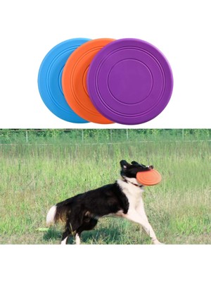 Silikon Frizbi Köpek Oyuncağı