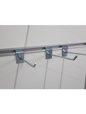 Nurtakı 500 Adet Paslanmaz Raf Çelik Çubuk Kanca Askısı 10 cm