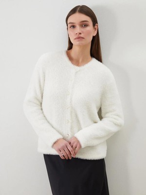 Lcw Modest  Bisiklet Yaka Kadın Triko Hırka  (W5)