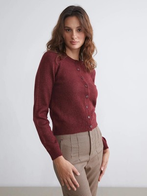 Lcw Vision  Bisiklet Yaka Kadın Triko Hırka  (W5)