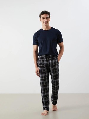 Lc Waıkıkı  Standart Kalıp Ekose Erkek Pijama Alt  (W5)